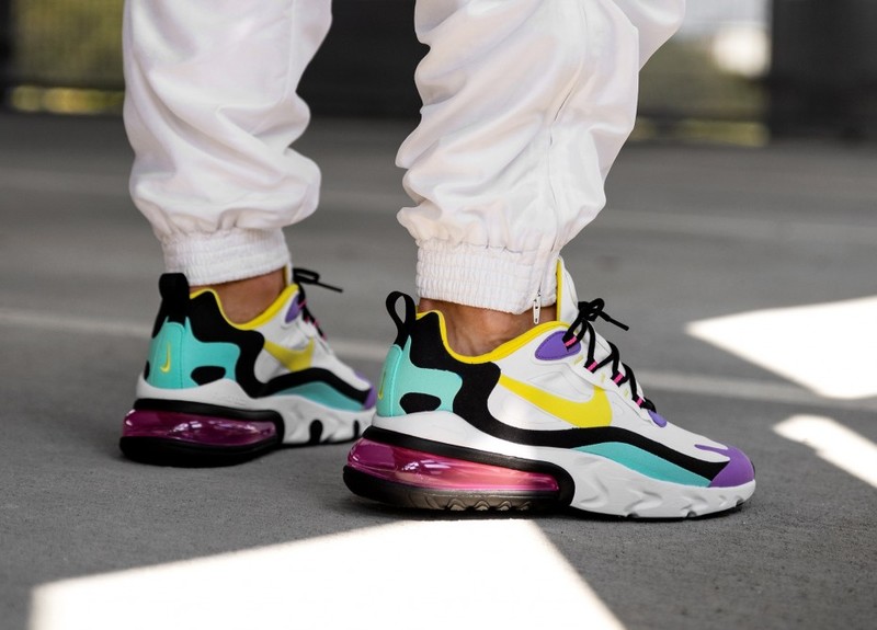 Nike Air Max 270 React Bright Violet AO4971 101 Grailify